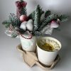 Десерт и еловая композиция — изображение 3