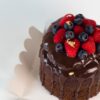 ШОКОЛАДНЫЙ КУЛИЧ VEGAN с фундучно-шоколадной помадкой — изображение 5