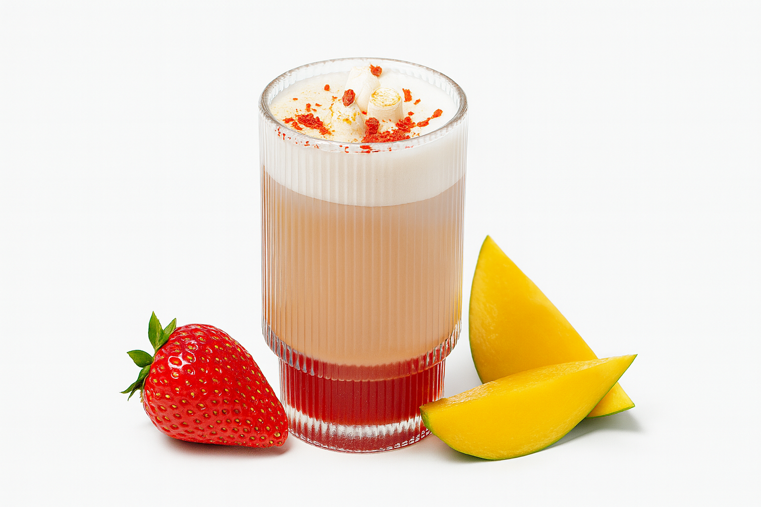 Айс латте Клубничное облако/Манговый рай, 350 мл